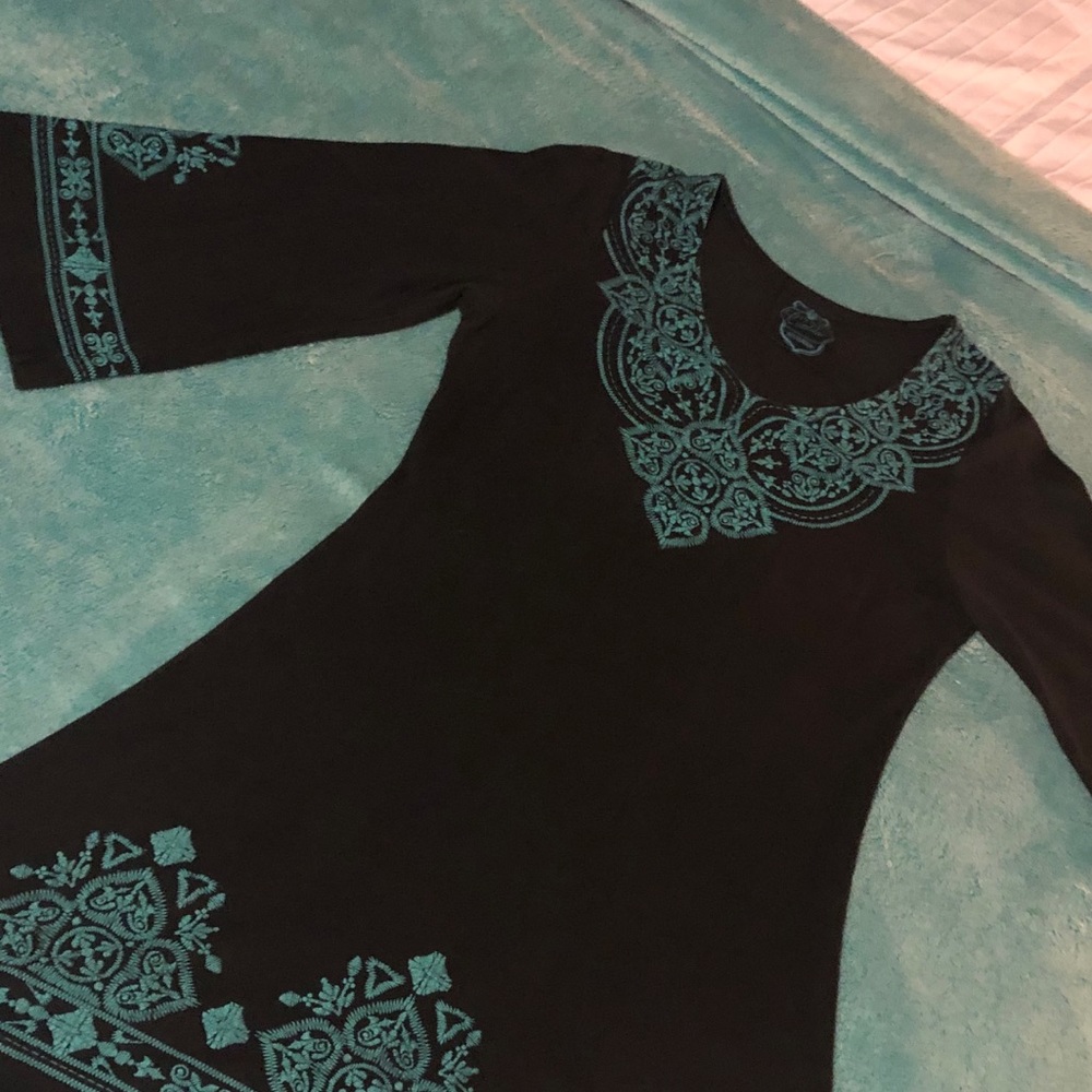 Western chic dress